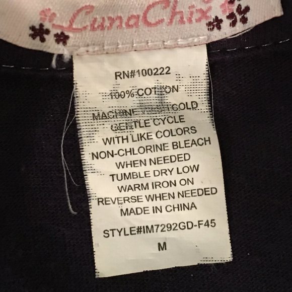 CLEANOUT SALE 90s Blue Tux Blouse - Picture 7 of 7